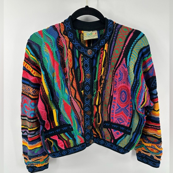 Vintage COOGI Australia Cardigan Sweater with original box - Picture 6 of 14